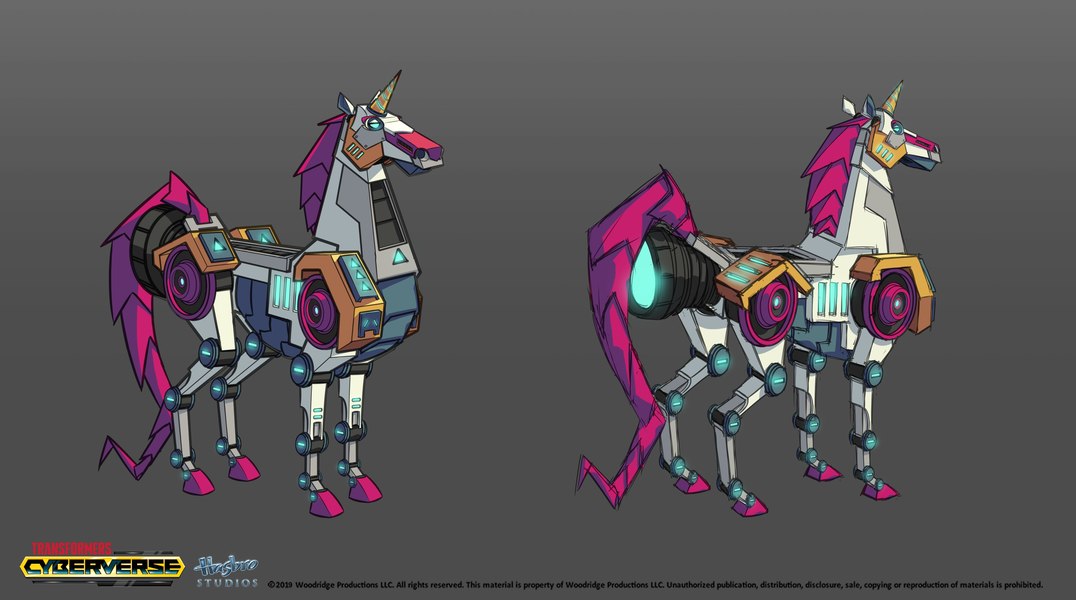 The Unicorn Returns   Cyberverse Season 3 Designs By Leo Chiola  (2 of 6)